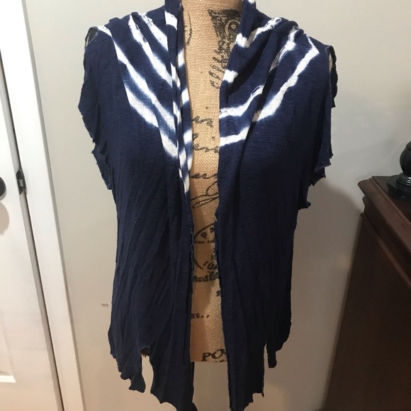 ▪️Scrapbook Tie Dye Boho Vest - Picture 1 of 7